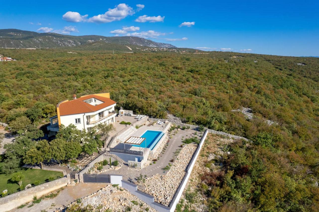 Luxury Villa Ostro With Pool & Krk Bridge View Kraljevica Kültér fotó
