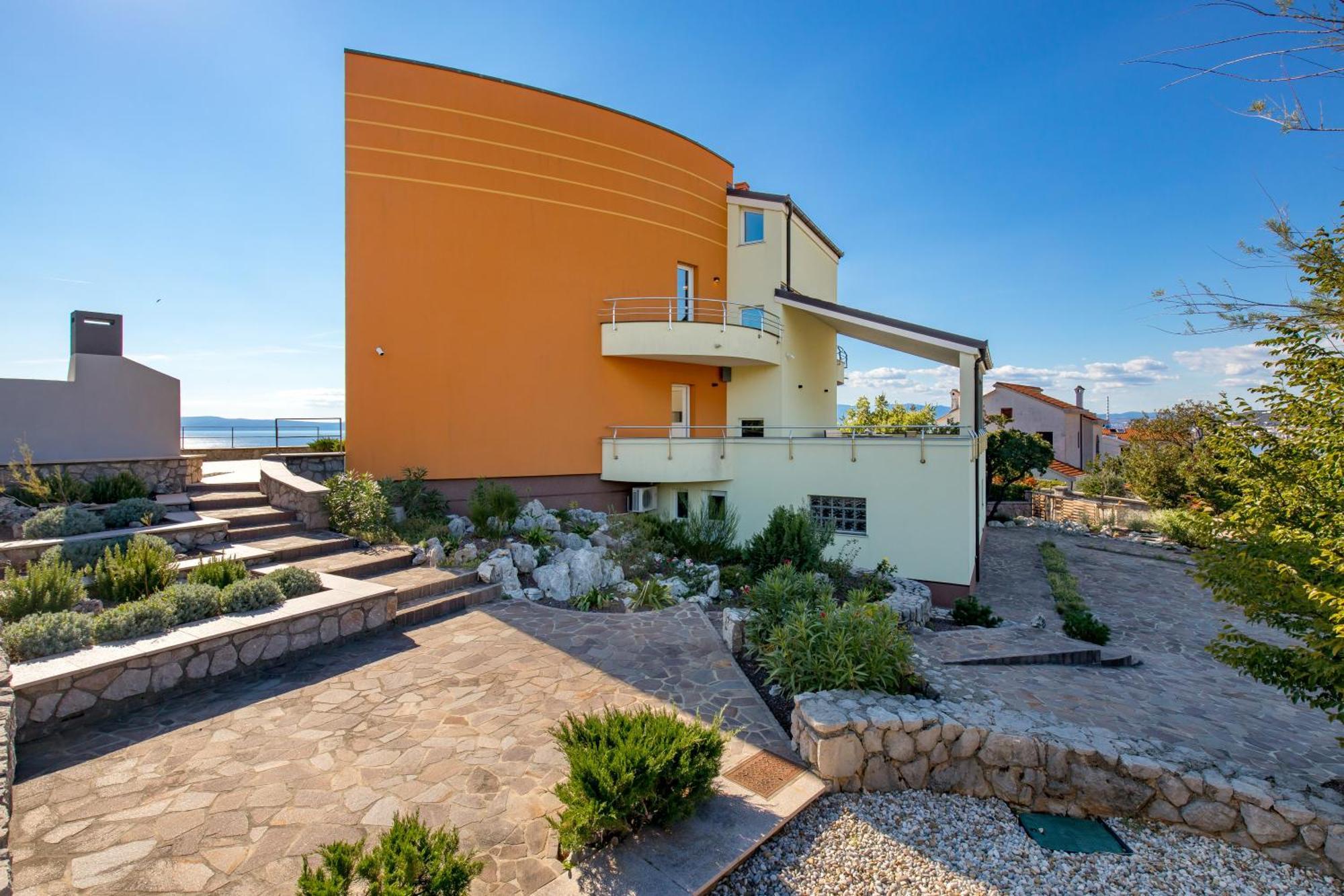 Luxury Villa Ostro With Pool & Krk Bridge View Kraljevica Kültér fotó